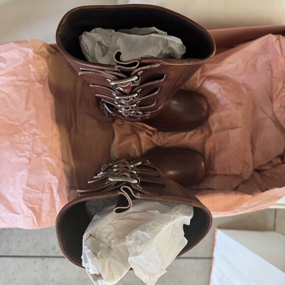 New in Box MIU MIU Buckle Harness Boots - size 37 - Picture 6 of 16